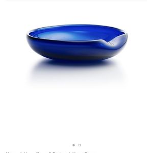 Tiffany and Co. Thumbprint dish by Elisa Peretti